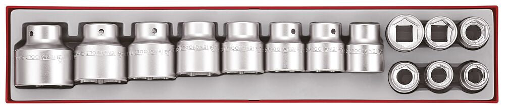 3/4 Drive 6-Point Socket Set TTX4 14 Pieces