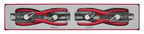 Juego de alicates para anillos de retención Teng Tools PRO 40-100 mm TTX4 4 piezas — TTX474-9E
