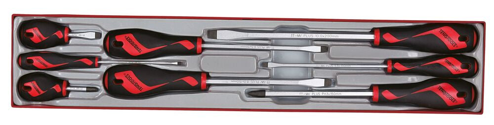 Screwdriver Set Flat & PH TTX4 8 Pieces