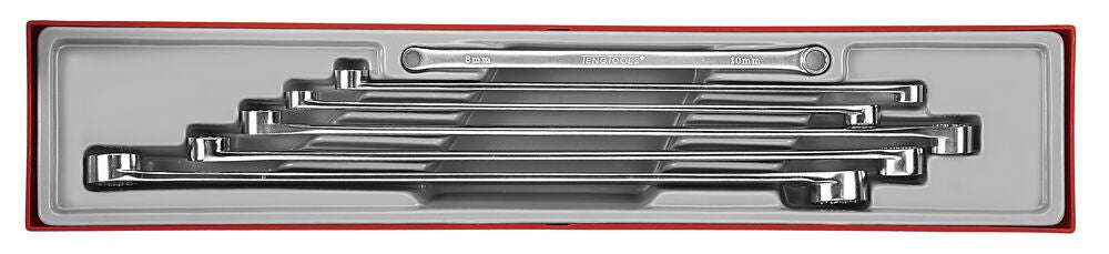 Long Double Ring Spanner Set TTX4 6 Pieces