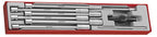 Teng Tools Juego de llaves de tubo de barra en T larga de 3/8" TTX4 de 9 piezas — TTXTB09