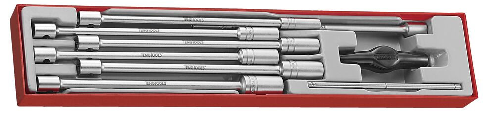 3/8 Drive Long T-Bar Socket Set TTX4 9 Pieces