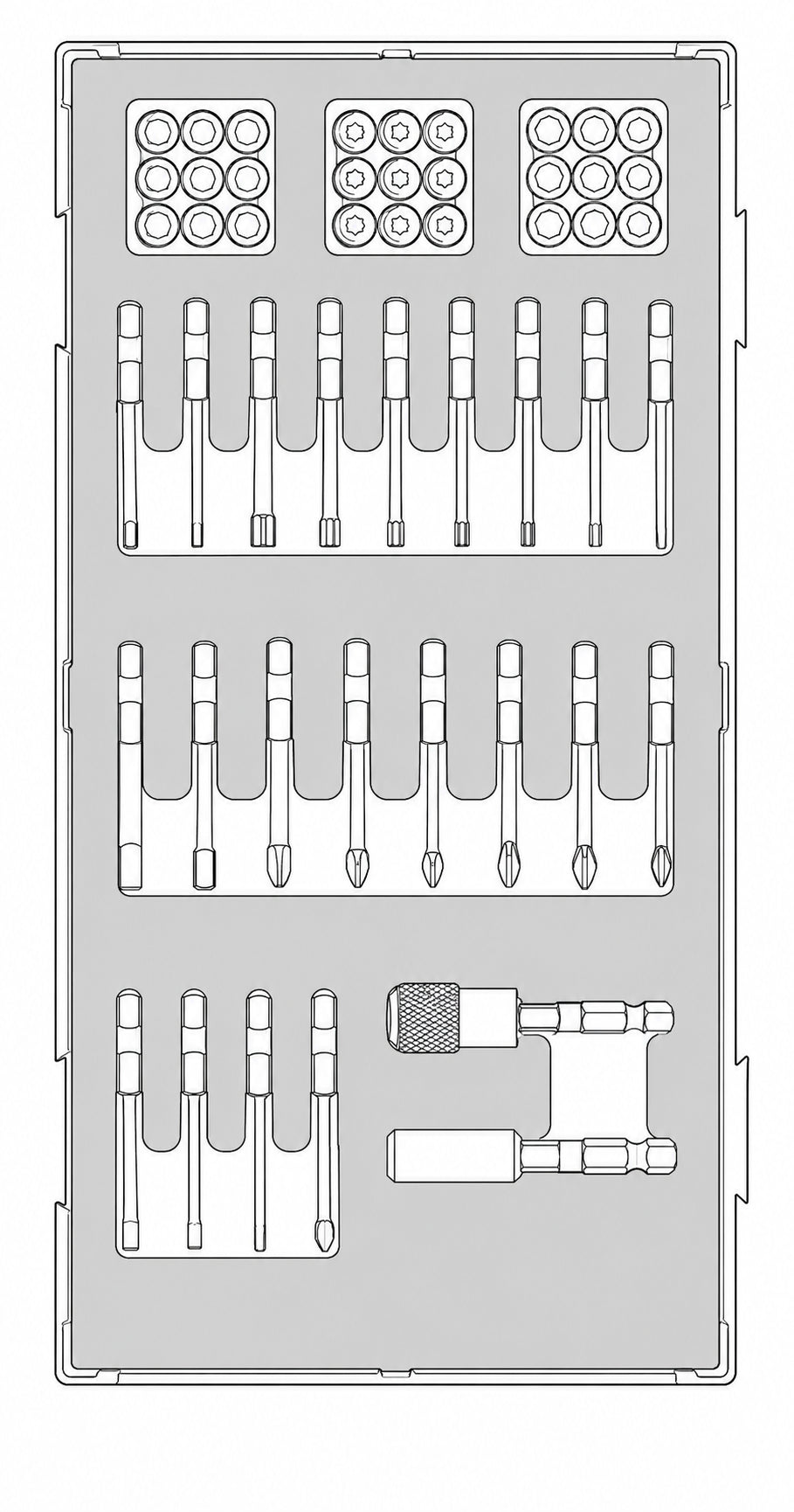 Impact Bit Set 50 Pieces