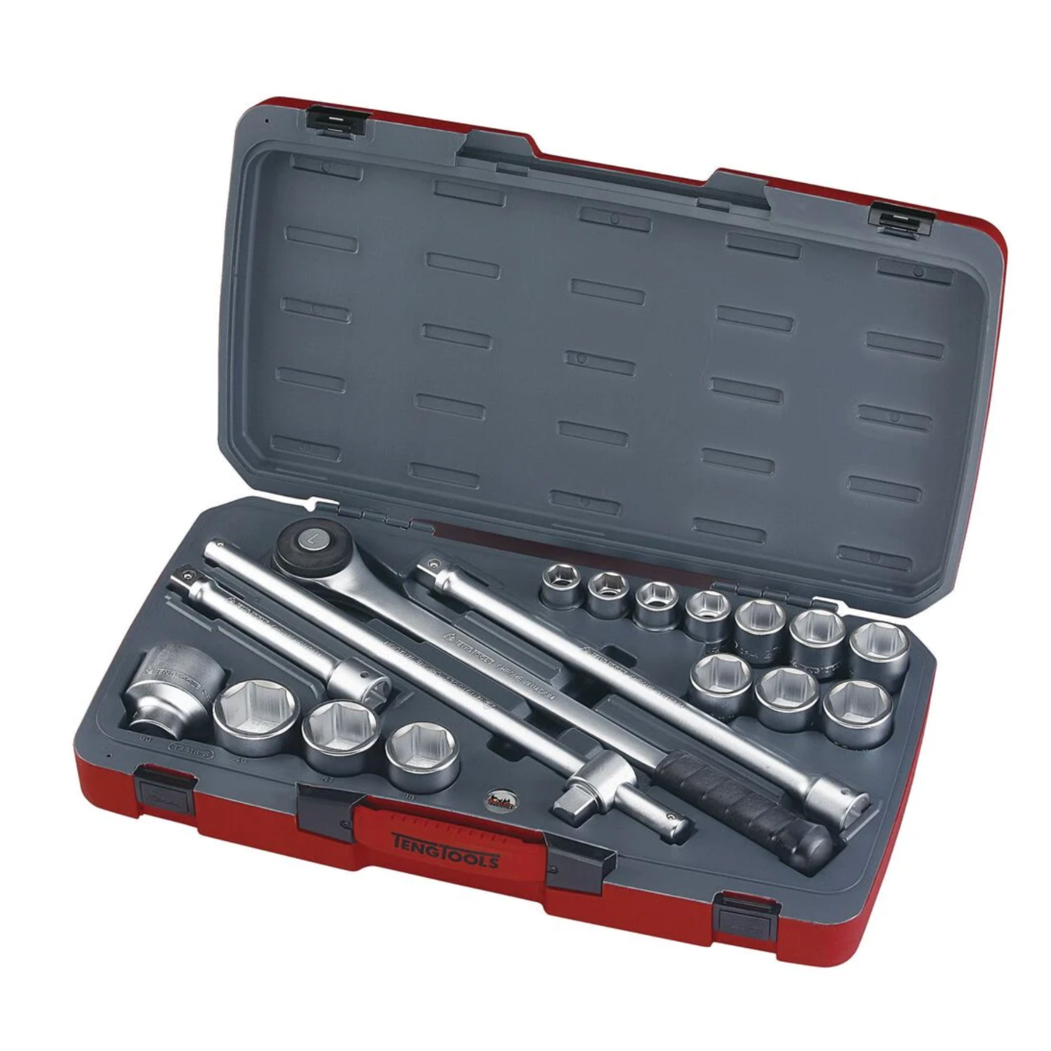 MECCA PRO 3/4" Drive Socket Set 6pt 18 Pieces