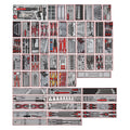 Teng Tools 993 Piece Tool Set in 63 TT Tool Control Trays, No Chest or Cabinet