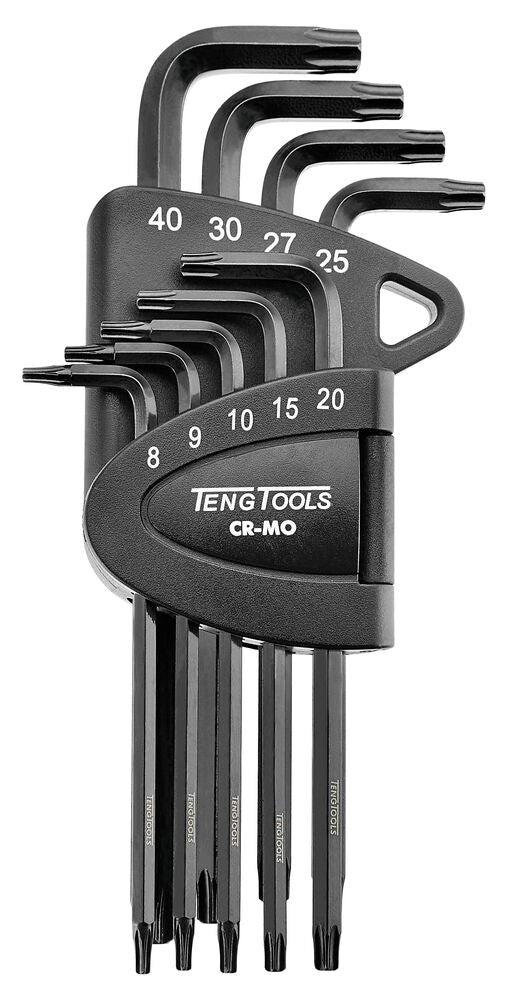 Folding TPX Key Set CR-MO 9 Pieces