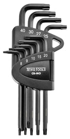 Folding TPX Key Set CR-MO 9 Pieces