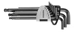 Ball Point Hex Key Set CR-MO AF 9 Pieces