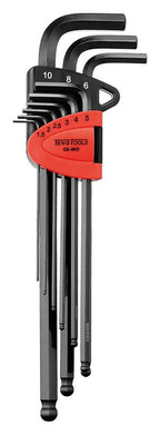 Extra Long Ball Point Hex Key Set 9 Pieces