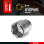 1/2" Drive 6-Point Metric Socket 10mm