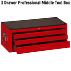 26" Classic Tool Chest 3 Drawers Red US