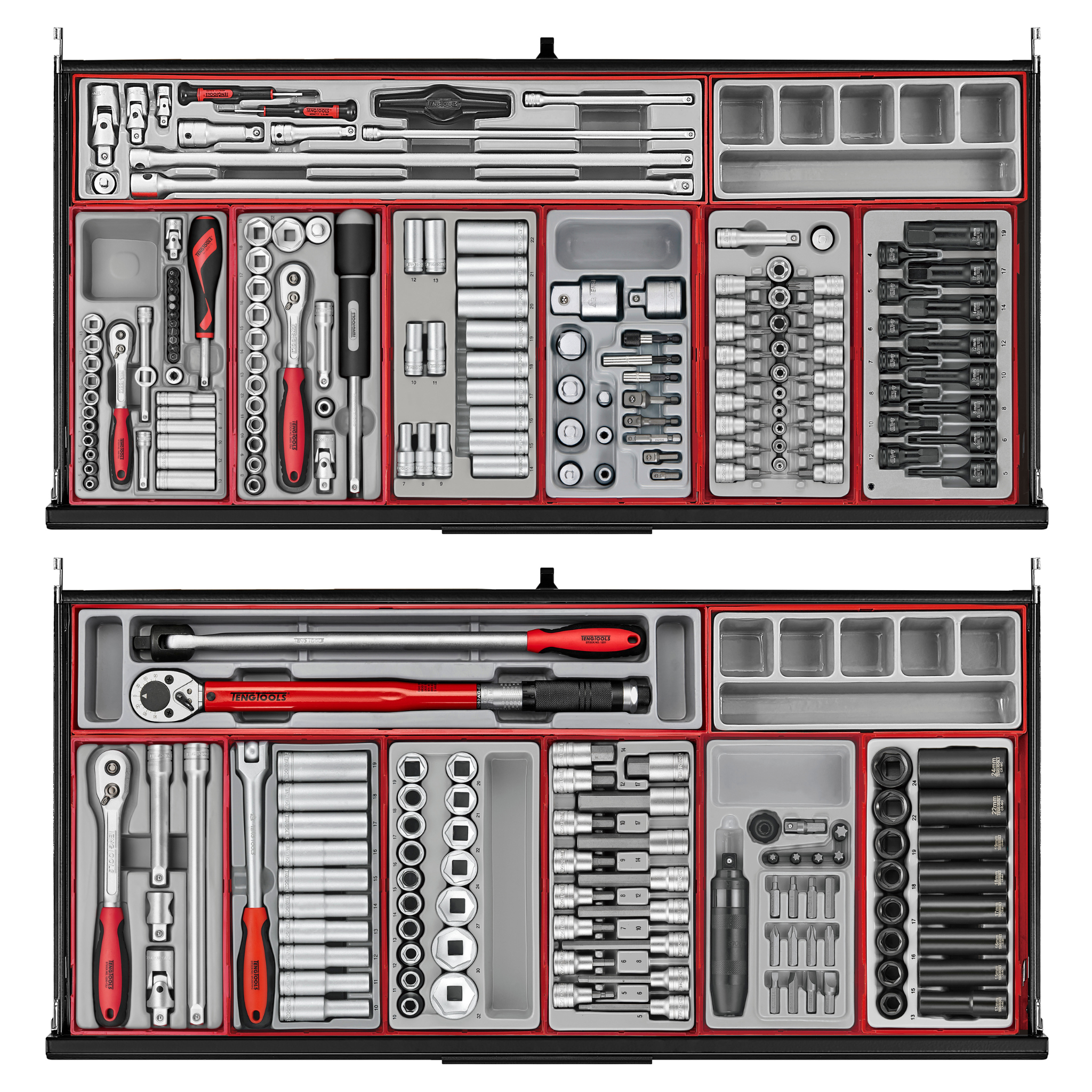37" PRO35™ Roller Cabinet Tool Kit 1008 Pieces Black