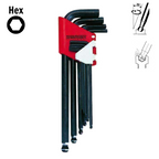 Ball Point Hex Key Set 9 Pieces