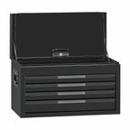Teng Tools TST26B4P 26 PRO35™ Tool Chest 4 Drawers Black With Custom on a white background