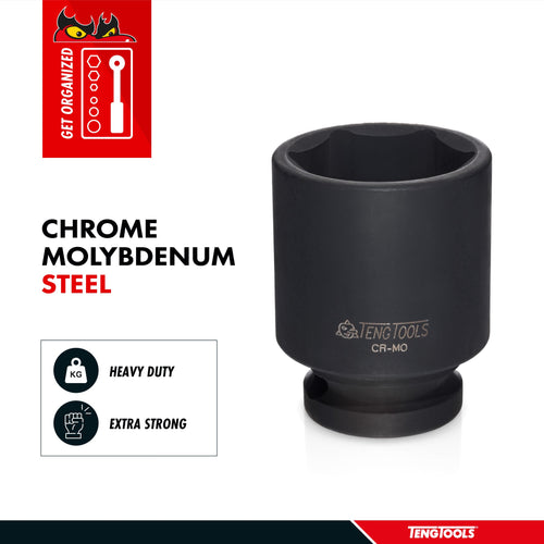 1/2" Drive Regular Impact Socket DIN AF 3/8"