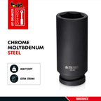 1/2" Drive Deep Impact Socket ANSI Metric