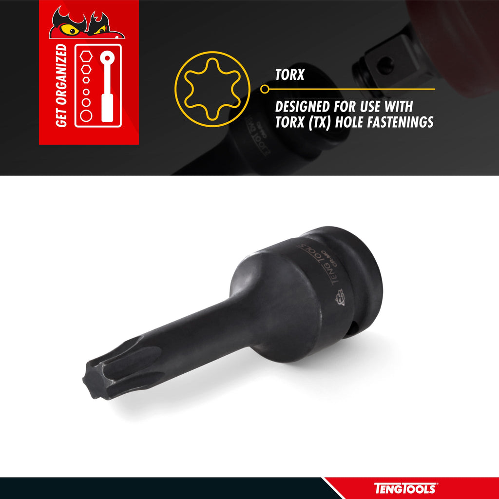 1/2" TX Impact Socket DIN TX10