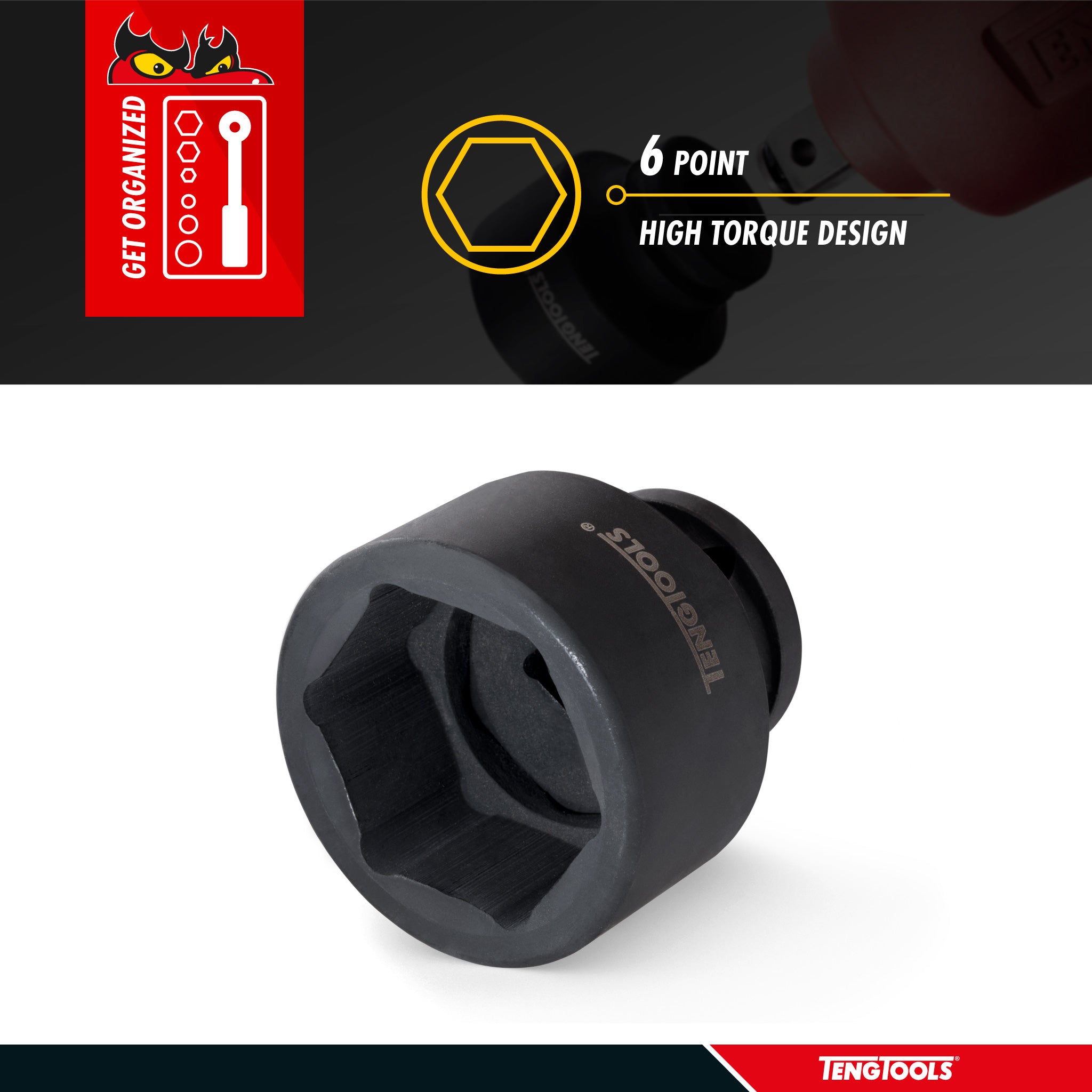 3/4 Impact Socket DIN AF 11/16