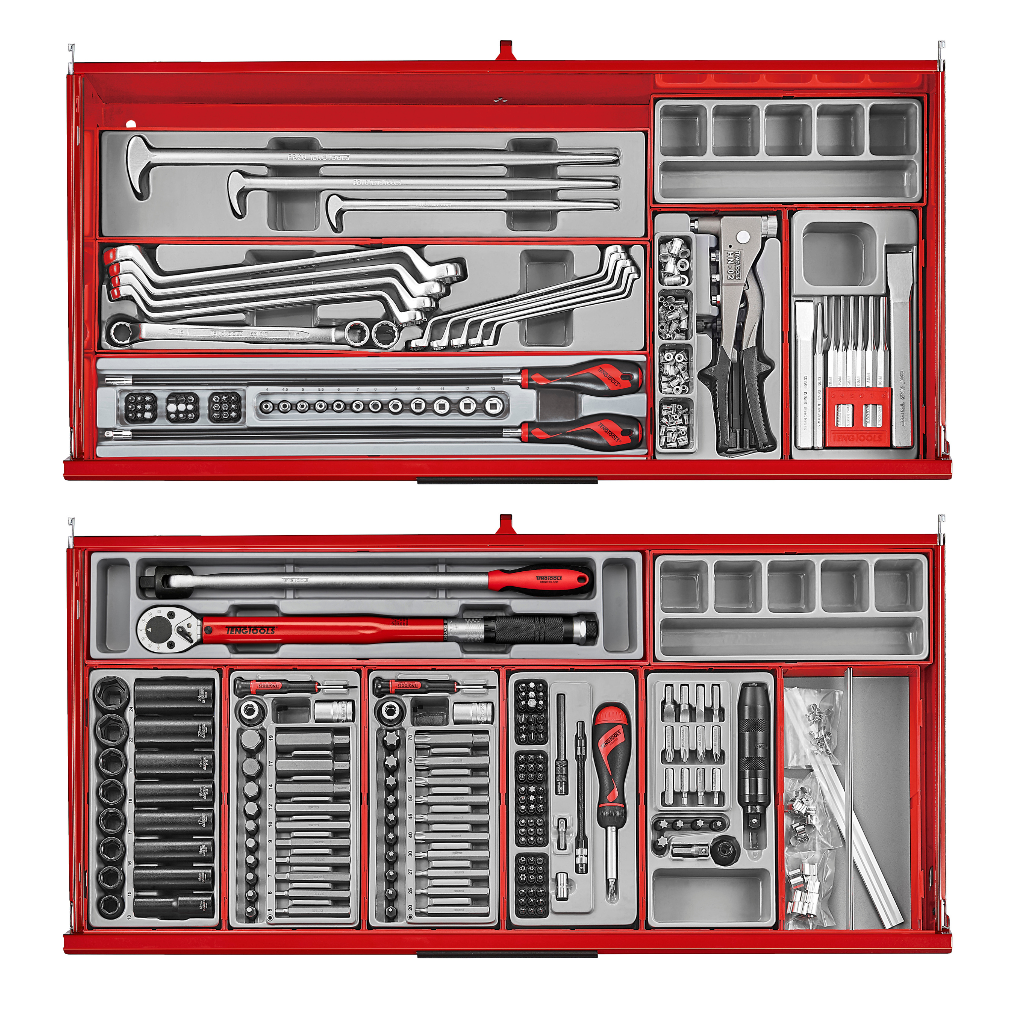 663 Piece 37" PRO35™ Roller Cabinet Tool Kit - Red