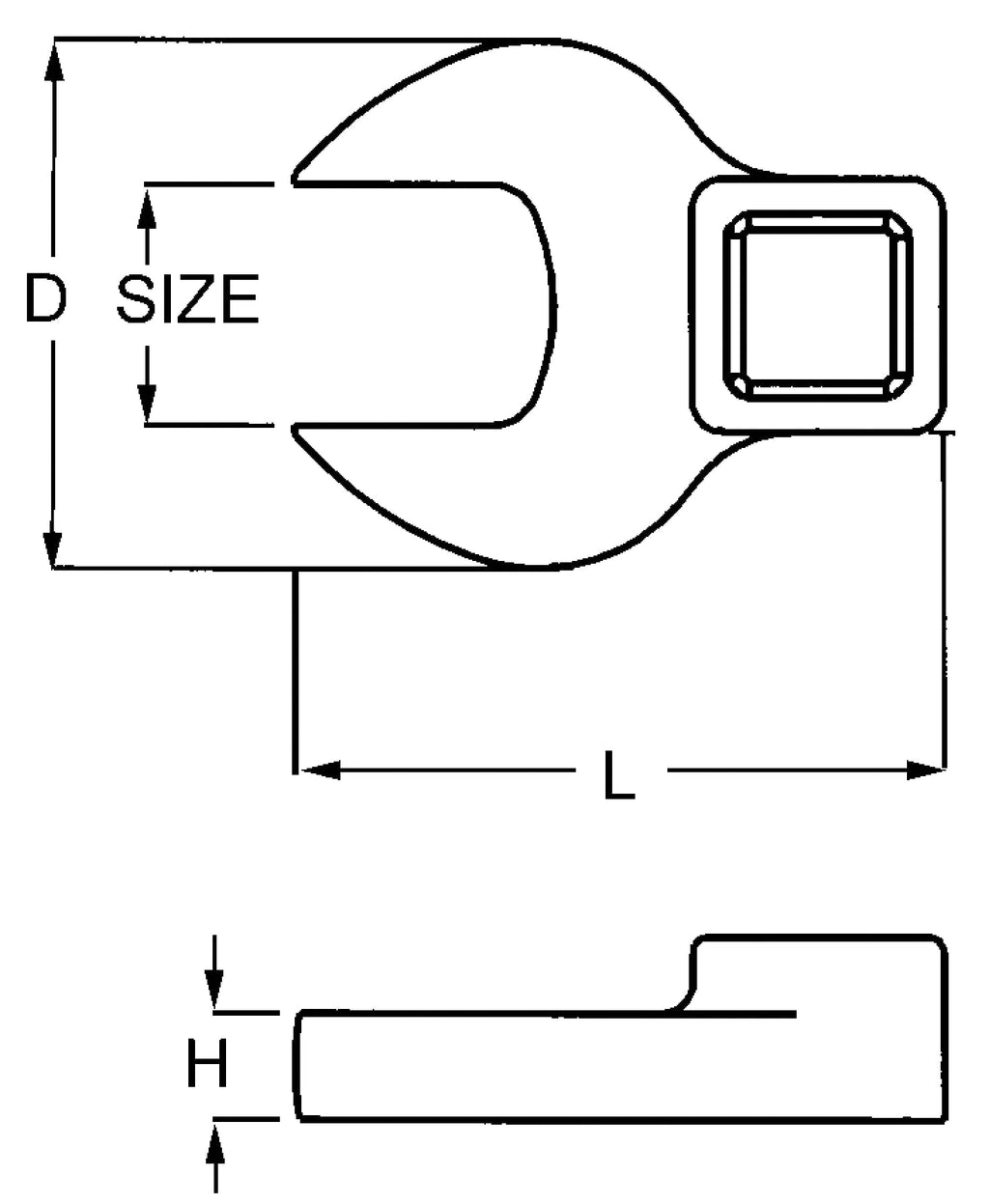Crow Foot Wrench