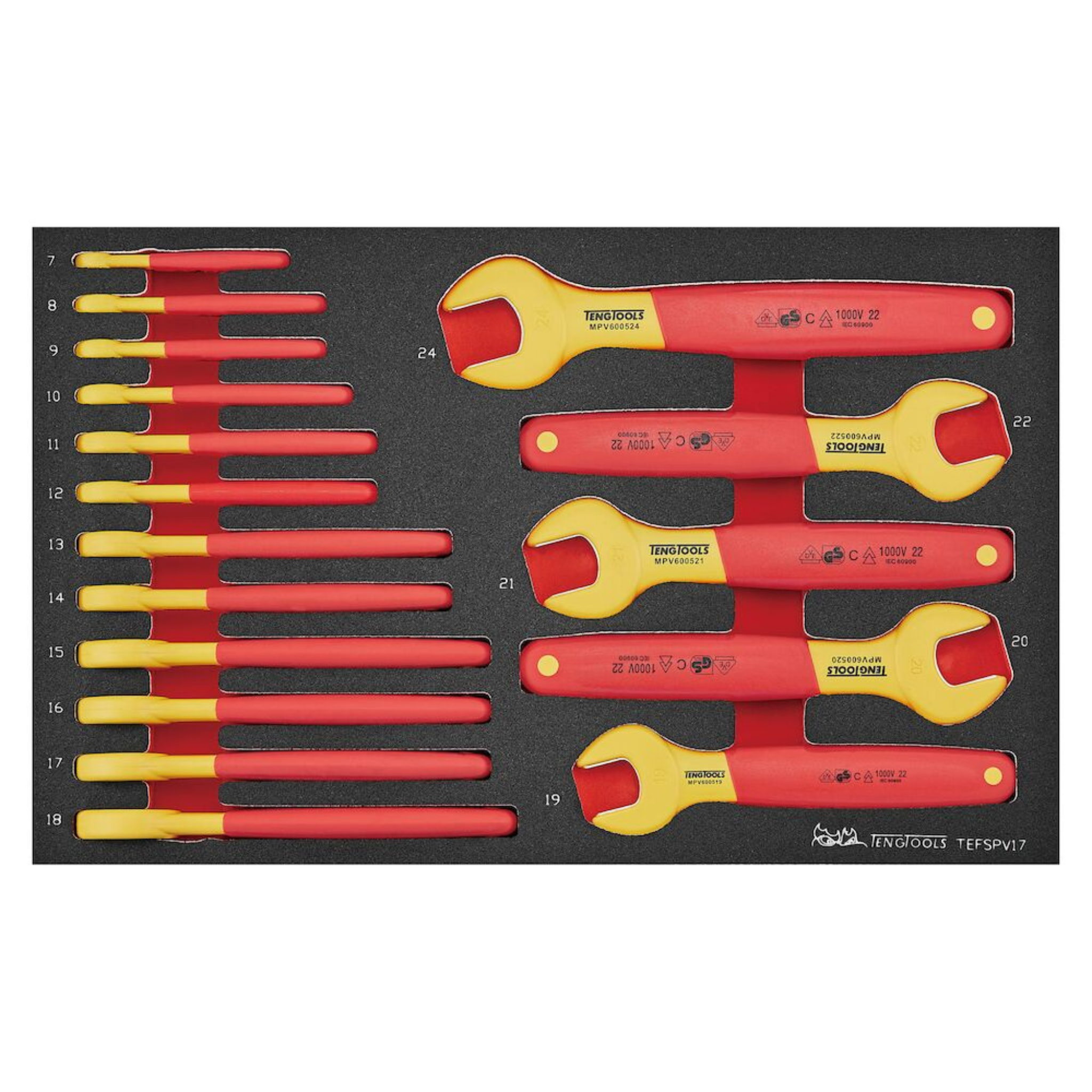 MECCA PRO TC-9 FOAM Tool Kit 52 Pieces