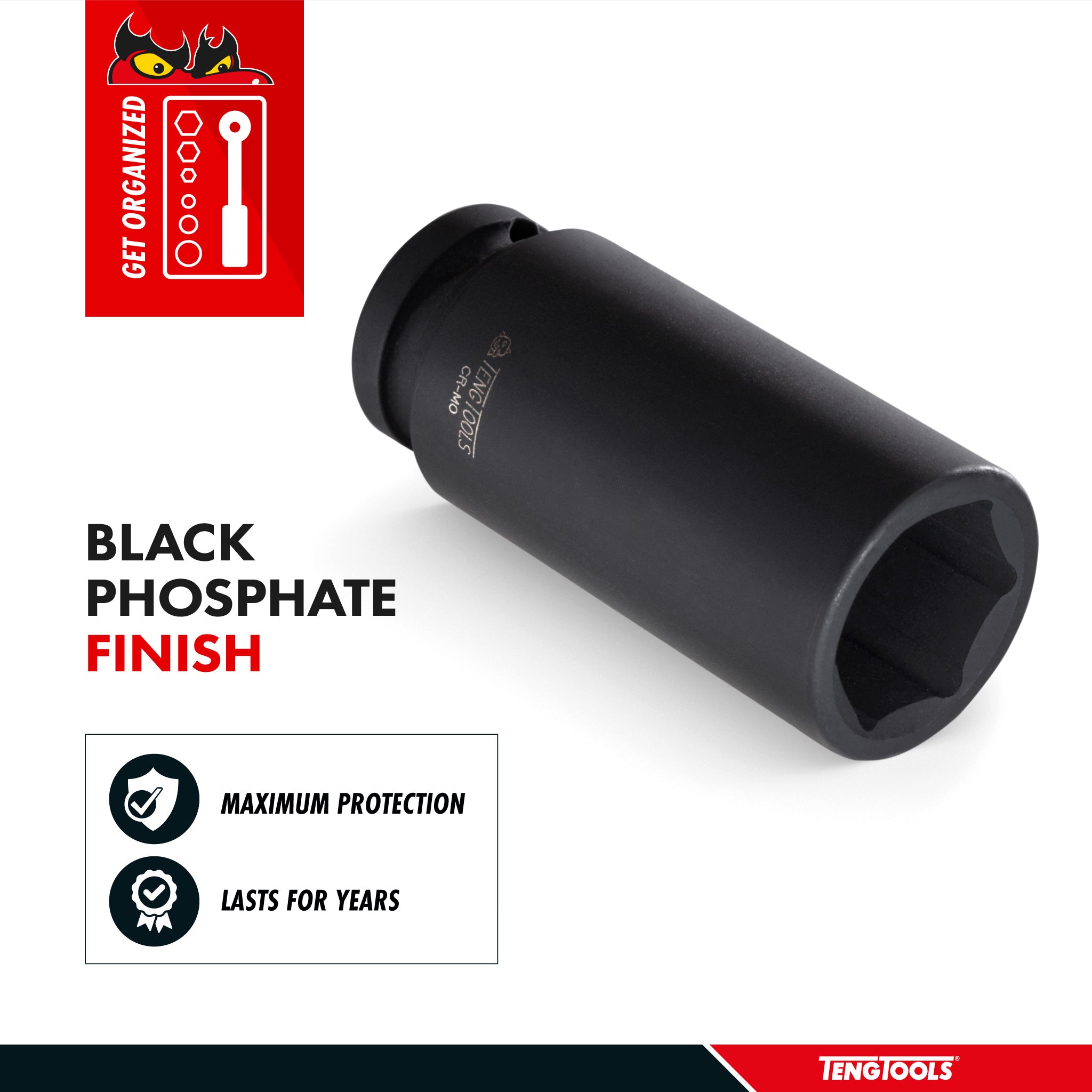 1/2" Drive Deep Impact Socket ANSI Metric