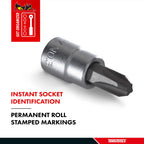 1/4 Drive Phillips Bit Socket PH0