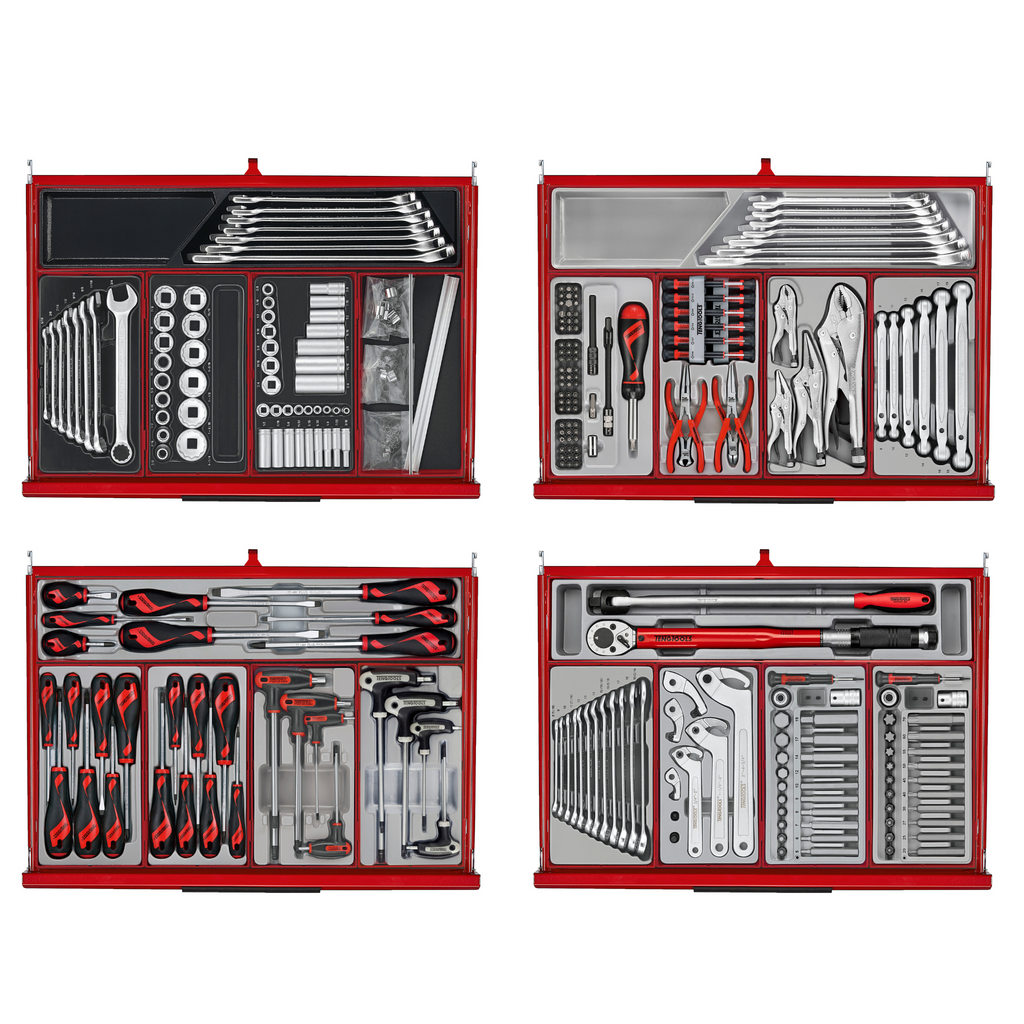 26" PRO35™ Stack Tool Kit, 753 Pieces, Red