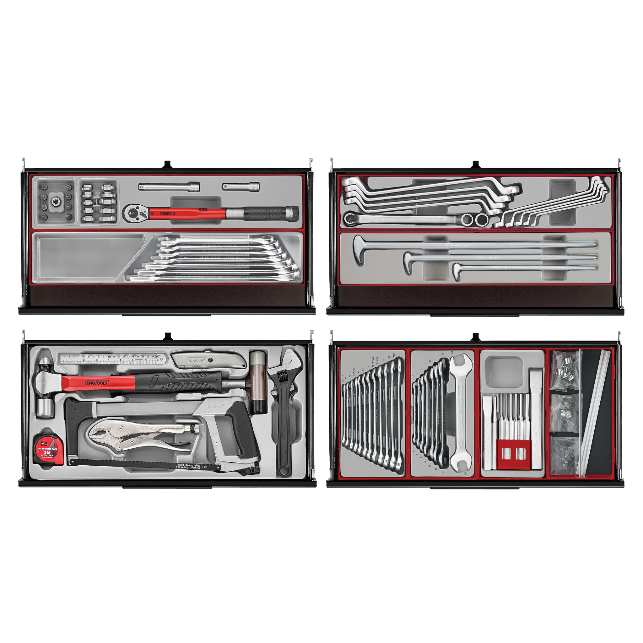 Teng Tools 1033 Piece PRO35 26 Inch Wide Black Mega Master Hand Teng Tools 1033 Piece PRO35 26 Inch Wide Black Mega Master Hand