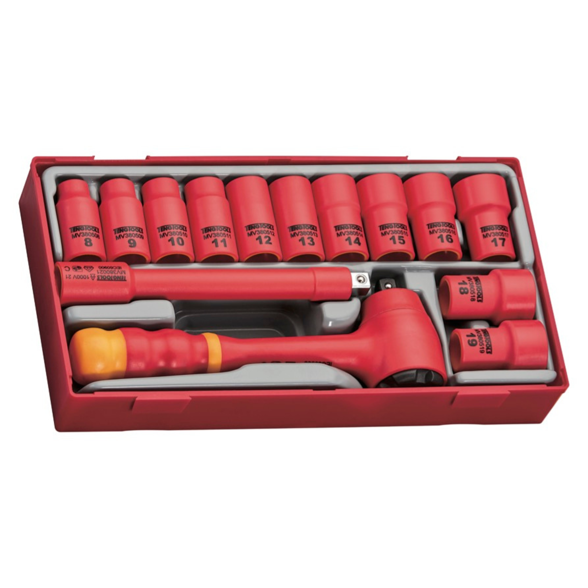 MECCA PRO TC-6T TT Mechanics Tool Kit 37 Pieces