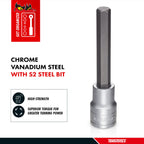Extra Long Hex Bit Socket Metric