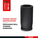 3/4 Deep Impact Socket SAE 3/4