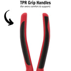 Bent Long Nose Plier TPR Grip 210mm
