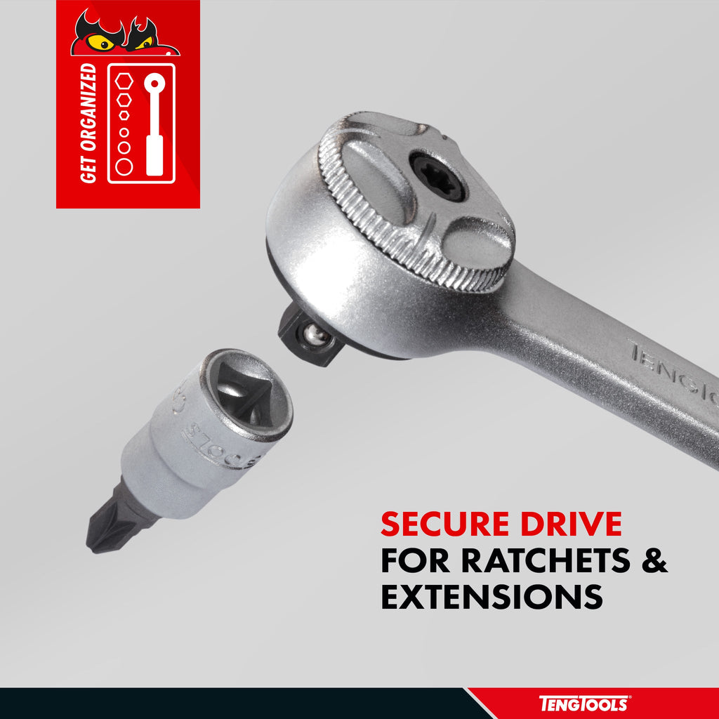 1/4 Drive Pozi Bit Socket PZ2