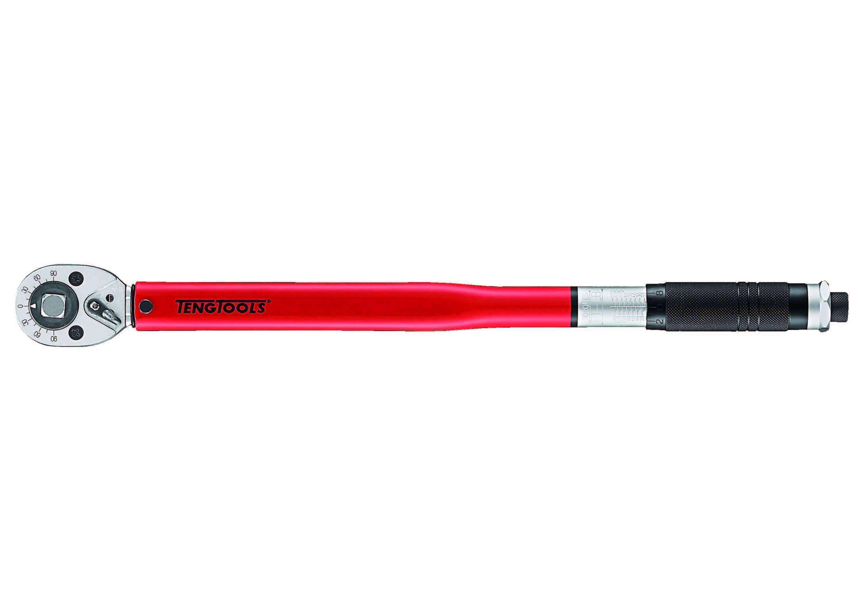 Teng Tools 1/2" Torque Wrench Bi-Directional 10 - 150 ft-lb — 1292UAG-ER