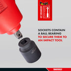 1/4" Drive Impact Socket ANSI Metric