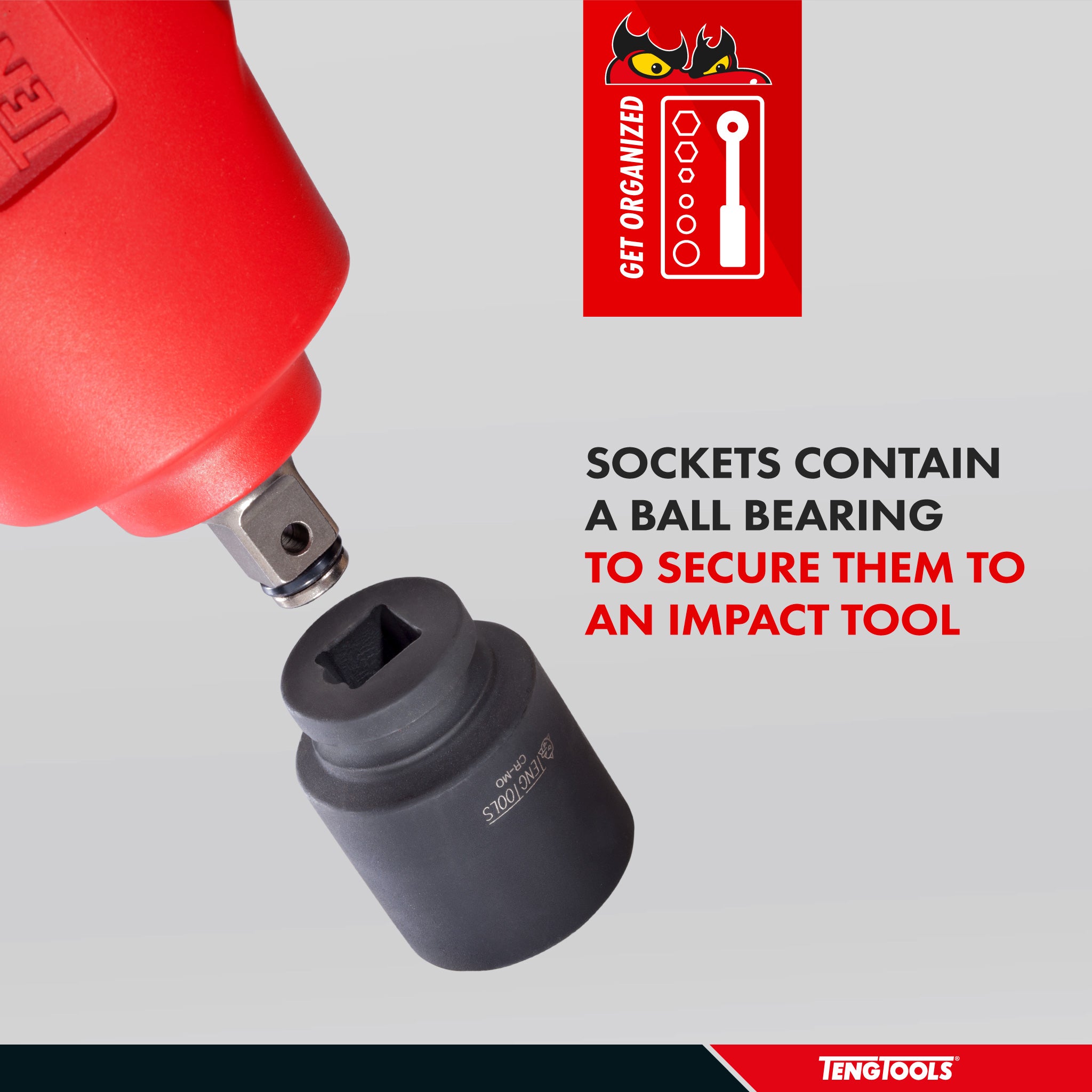 1/4" Drive Impact Socket ANSI Metric