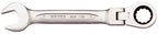Flexible Head Ratcheting Combination Spanner, Metric