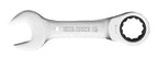 Stubby Flip Reverse Ratcheting Combination Spanner, Metric