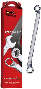 Double Ring Spanner Set 11 Pieces