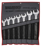 Combination Spanner Set AF Large 1 5/16-1 7/8 Tool Roll 7 Pieces