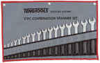 Combination Spanner Set 6-22 mm Tool Roll 17 Pieces