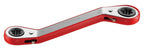 Ratcheting Offset TX-E Ring Spanner E8 x E10