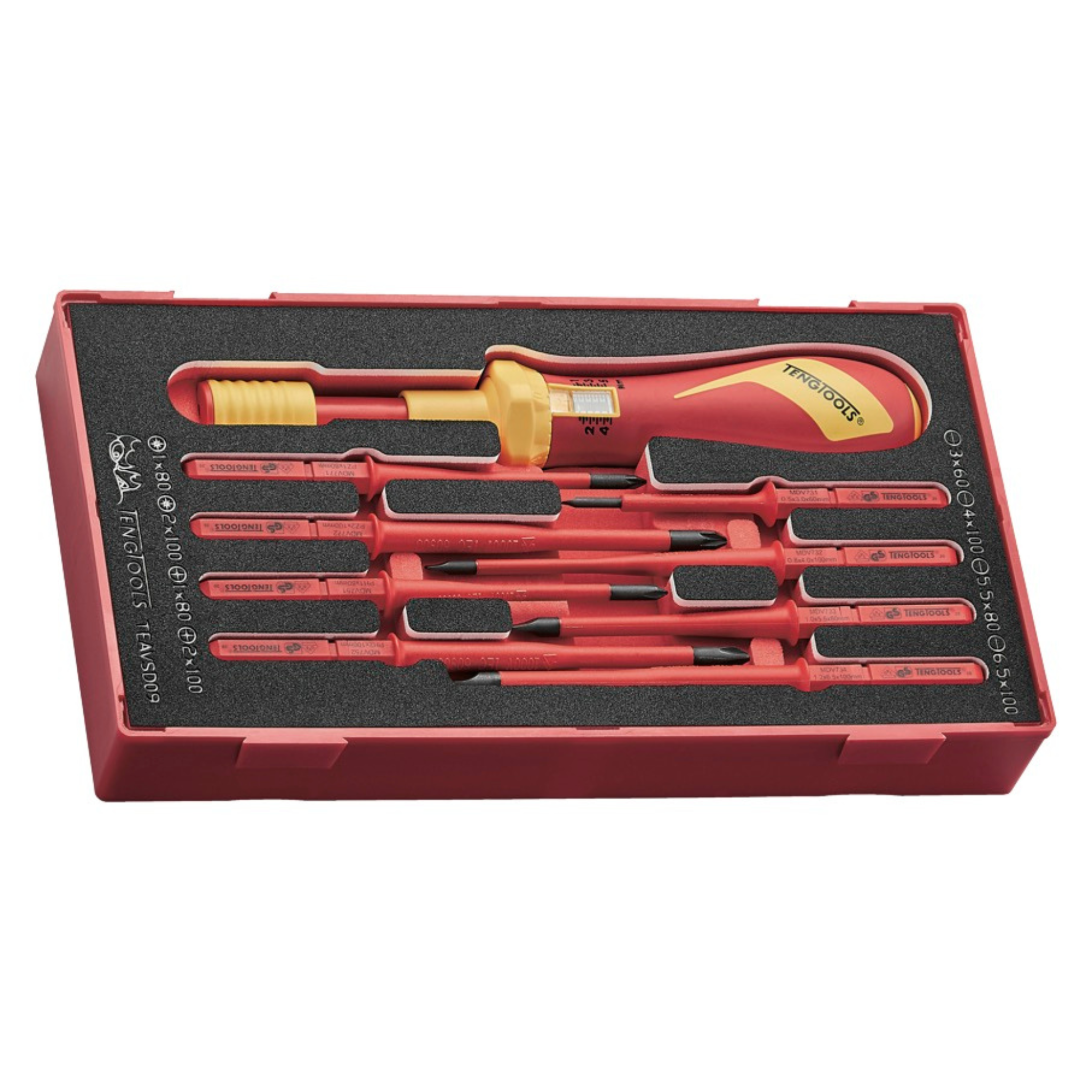 MECCA PRO TC-6T FOAM Electrician Tool Kit 29 Pieces