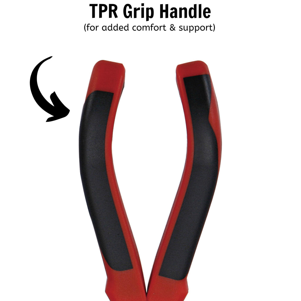 Flat Nose Plier TPR Grip 170mm