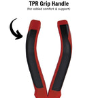 Flat Nose Plier TPR Grip 170mm