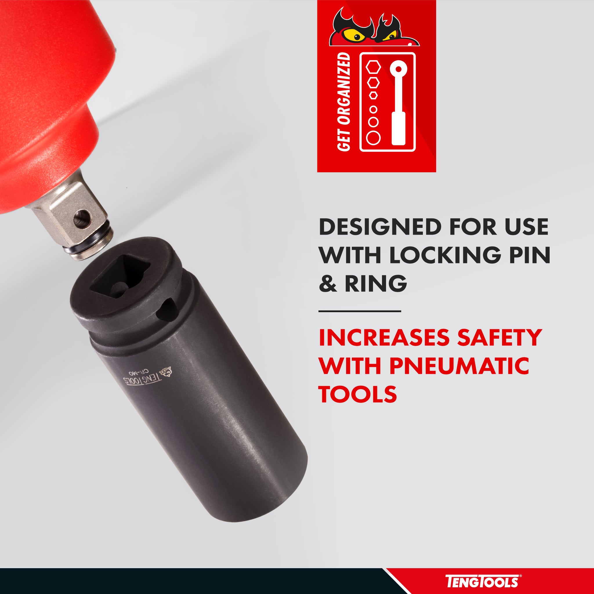 1/2" Drive Deep Impact Socket DIN AF 3/8"