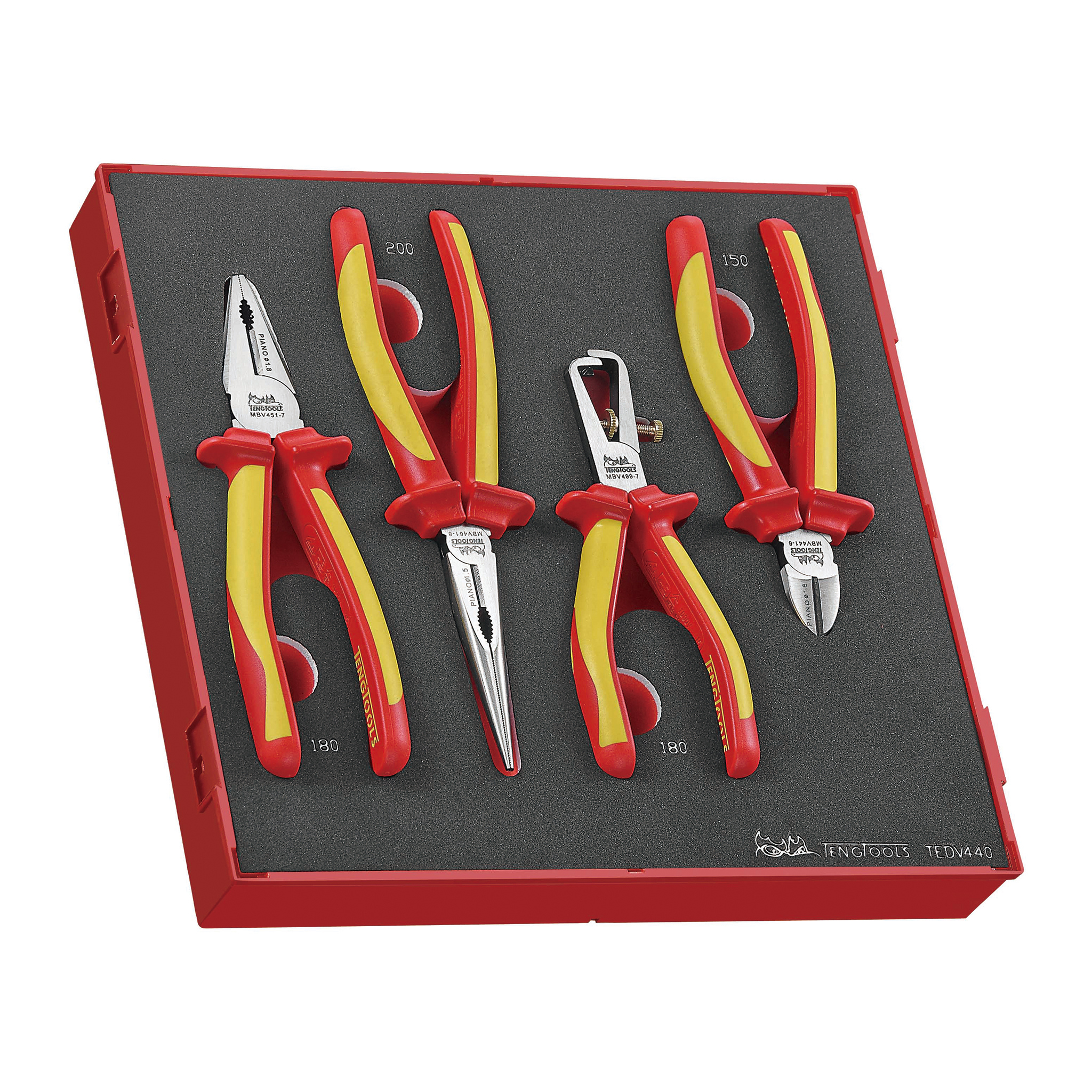 MECCA PRO TC-6 FOAM Electrician Tool Kit 36 Pieces