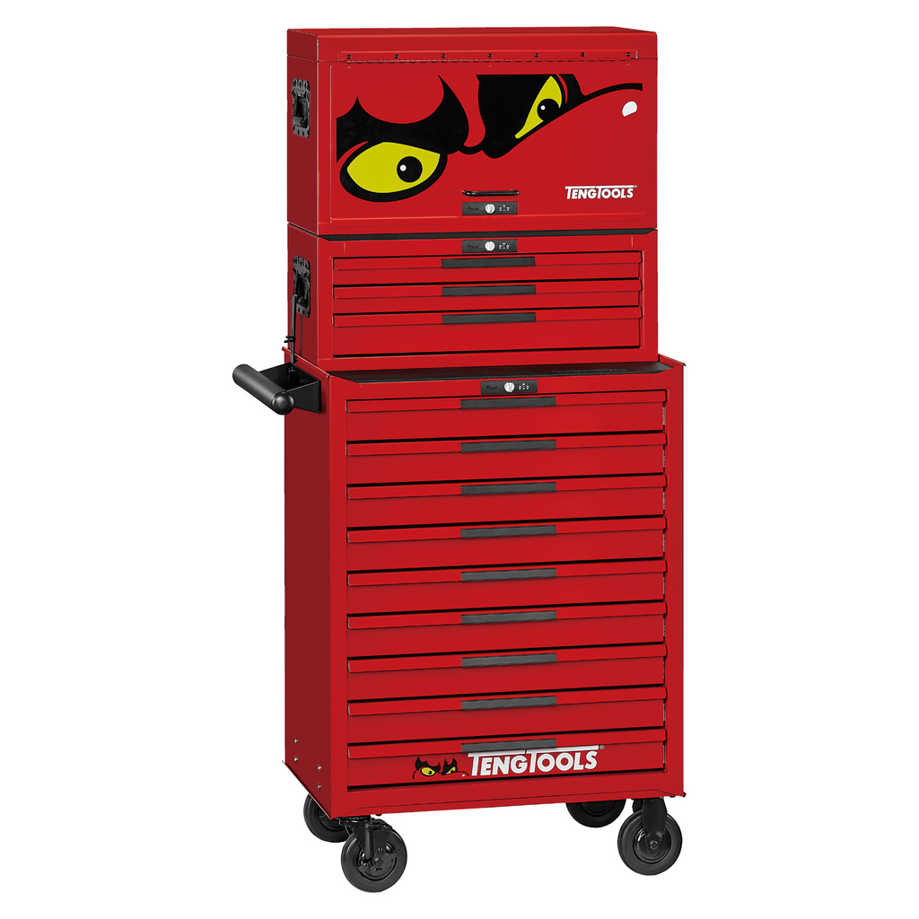 26 PRO35™ Stack Tool Storage 16 Drawers Red