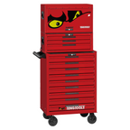 26 PRO35™ Stack Tool Storage 16 Drawers Red